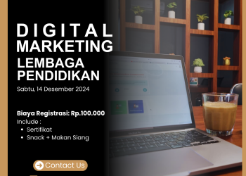Pelatihan Digital Marketing Untuk Lembaga Pendidikan